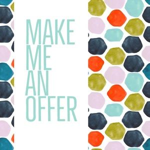 Offers Always Welcome!